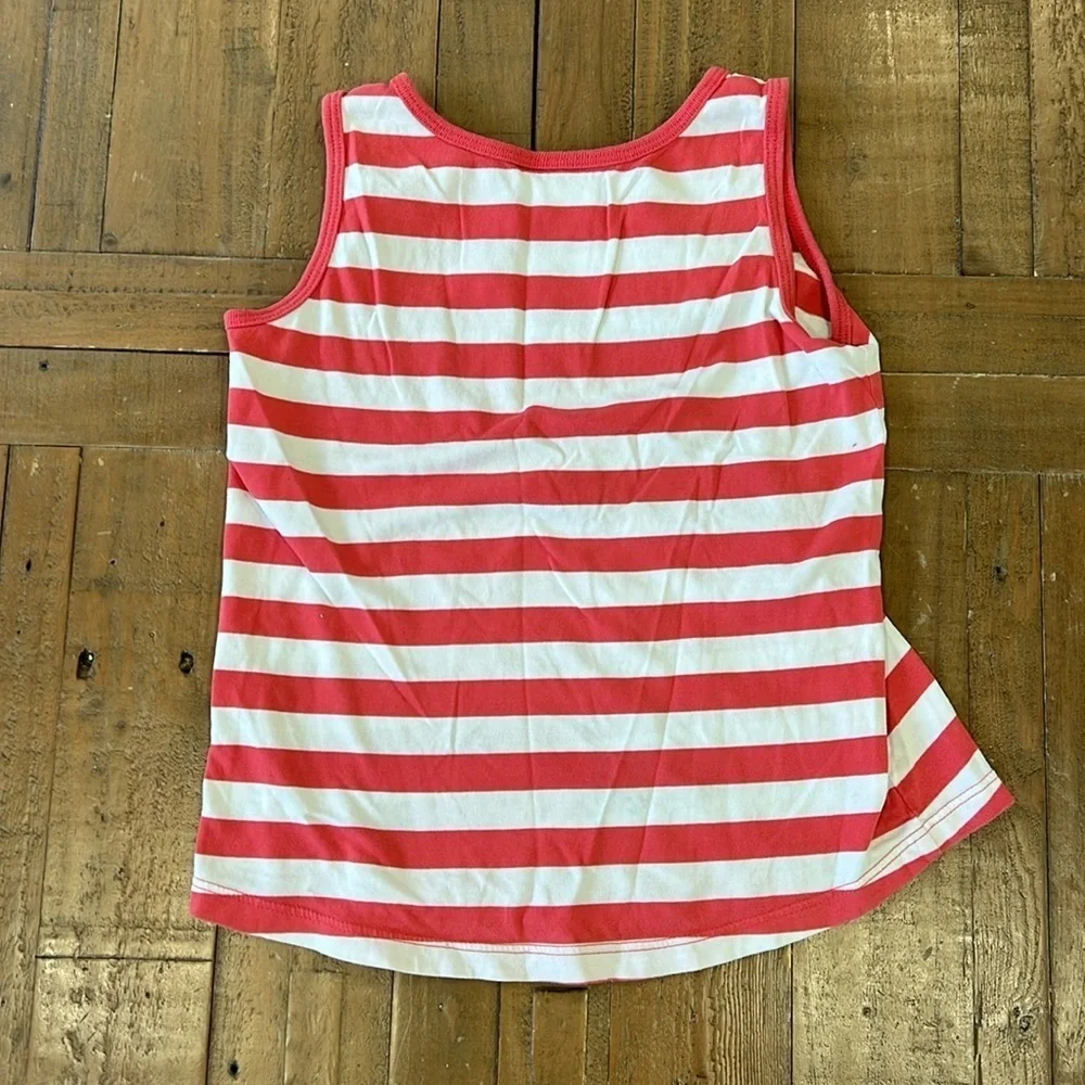 Hanna andersson Striped Strawberry Kids Tank Top